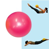 Pelota de Pilates de 23 cm (PVC SIN FALATAS) con Logotipo Personalizado en Color, para Ejercicios Musculares, Estiramiento, Equilibrio, Entrenamiento y Entretenimiento, 80 g
