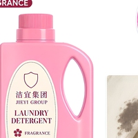 Lessive en poudre rose carrée en gros, lessive liquide, capsules de lessive, produits de nettoyage parfumés
