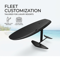 Prix Réduit Hydrofoil Électrique Noir Mat Carbone Haute Puissance Jet IP68 8KW 7000 RPM CE MSDS Stock Local USA UE UK