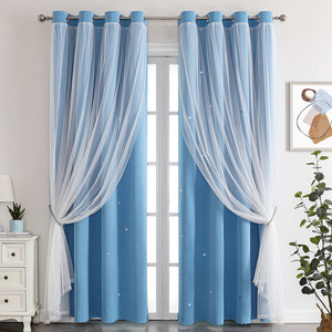 XinLan moderno oscurante <span class=keywords><strong>tenda</strong></span> Design bambino camera da letto tende termoisolanti per la decorazione della casa - Product Image 1