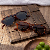 Nouvelles montures de lunettes rondes en acétate au design classique pour visage en diamant, lunettes de lecture optiques pour hommes et femmes