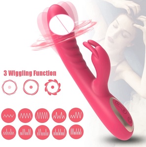 10 modu Usb şarj aleti G nokta çift vibratör seks oyuncak kadınlar süper dalga tavşan vibratörler G noktası yapay penis kadınlar için seks - Product Image 2