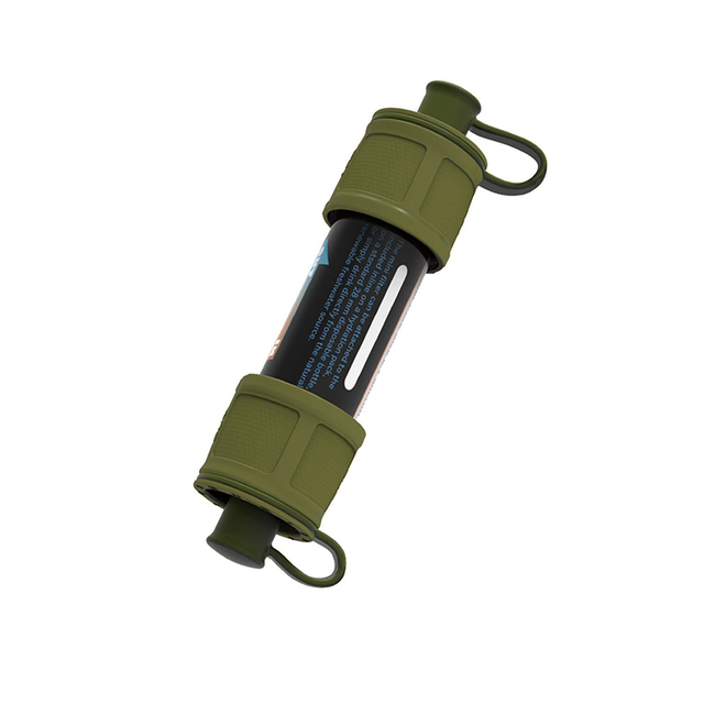 Outdoor Activated Carbon Manual Portable Survival Kit Gravity Filter Removes Bacteria & Protozoa