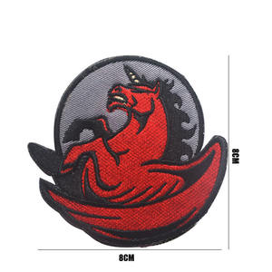 เทปมหัศจรรย์ลายยูนิคอร์นสำหรับติดด้านนอกทะเลกระเป๋าปักและแผ่นปะหมวก - Product Image 5