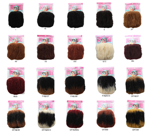 Extensions de cheveux synthétiques légers de haute qualité pour tresses Marley Spring, style Afro Twist – <span class=keywords><strong>Vente</strong></span> chaude directe usine - Product Image 6