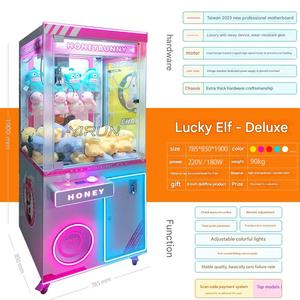YIRUN Factory 24-Stunden-anpassbarer Arcade Claw <span class=keywords><strong>Crane</strong></span>-Spiel automat Münz betriebener Puppen automat - Product Image 6