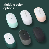 Nouvelle souris BT 2.4G sans fil rechargeable, souris de jeu pour ordinateur, chargement fin et portable, 3 DPI réglables, logo personnalisé