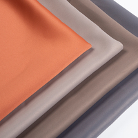 Usine en gros double face 100% polyester tissu de rideau à gradation tissu occultant en satin de haute précision pour rideaux