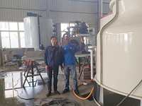 Machine à fabriquer des blocs de glace Robin Industrial de 5 tonnes par jour à haute productivité avec compresseur, pompe à eau et moteur
