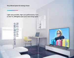 Téléviseur intelligent 100 pouces 4K avec écran LED rétroéclairé 120Hz, système Android, support tableau interactif, compatible hôtel - Product Image 3