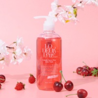 L'odeurlette In Engeland 1000Ml Cherry Fleur Body Wash Colorfit Voedende Kruidengel Hete Verkopende Douchegel Gemaakt In Korea