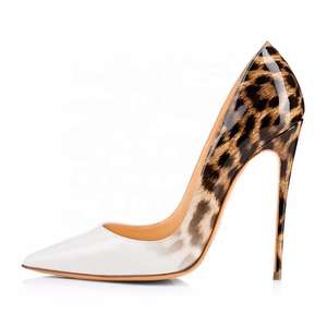 Zapatos de Tacón de Aguja Clásicos con Punta en Pico para Mujer, Tacones Altos de 12 cm - Product Image 6