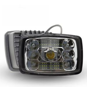 Phare de travail LED 45W, faisceau haut/bas, blanc, 12V, étanche, 4 pouces, feux antibrouillard pour moto, 4000 lumens, pour tout-terrain, universel pour voiture - Product Image 2