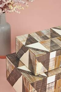 Cajas de Joyería y Organizador con Diseño de Cuerno, Diseño Elegante, Forma Rectangular, Caja de Almacenamiento de Baratijas, Incrustaciones de Hueso Únicas, Éxito de Ventas - Product Image 5