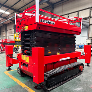 Heavy Duty Scissor Lift điện thủy lực trên không nền tảng cho kho xử lý vật liệu - Product Image 5