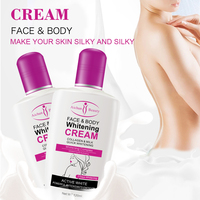 Aichun Beauty en stock 120ml Lait de collagène pour le visage et le corps Crème hydratante blanchissante