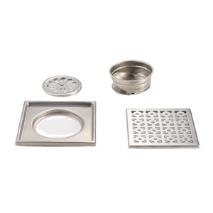 <span class=keywords><strong>Precio</strong></span> de fábrica: Desagüe de suelo cuadrado de 100 mm con inserto para azulejo, filtro antiolores, ecológico, para ducha, acabado lacado, moderno, para bañera - Product Image 4
