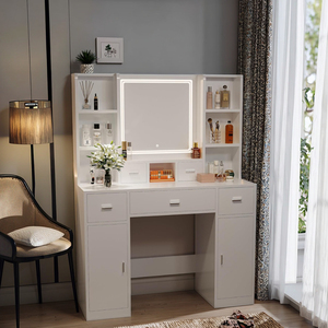 Tocadores Modernos de Tablero de Partículas con Espejo Grande - Product Image 3