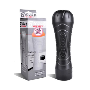 Masturbatore Realistico a Forma di Vagina, Prodotti Erotici, Coppa Vibrante per Masturbazione, Servizi di Apertura Negozi di Articoli Sessuali - Product Image 2