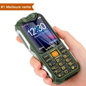 2G Seniors Cell Phone Feature Phone Dual SIM LED Flashlight Big Button Loud Speaker For Outdoor Hiking Travel Mobile Phone