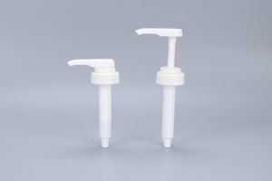 FUXI White Plastic <b>Pump</b> Head <b>Screw</b>-On Closure For Bottles Liquid Soap Dispenser Refillable Cosmetics Use - Product Image 2
