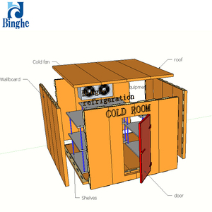 <span class=keywords><strong>Conteneur</strong></span> réfrigéré de chambre froide à moteur écologique Big Ca Solar avec compresseur Copeland & TECUMSEH pour la conservation des œufs - Product Image 6