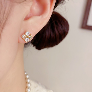 Resoul Conjunto de Pendientes Geométricos Laco Perola Bañados en Oro, Bisutería de <span class=keywords><strong>Moda</strong></span> para Mujer, Venta al por Mayor - Product Image 4