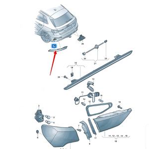 Reflector Trasero para <span class=keywords><strong>AUDI</strong></span> <span class=keywords><strong>A3</strong></span> 2024- OE 8Y0945105 8Y0945106 8YG945106 8YG945105 Hatchback/Sedán - Product Image 4