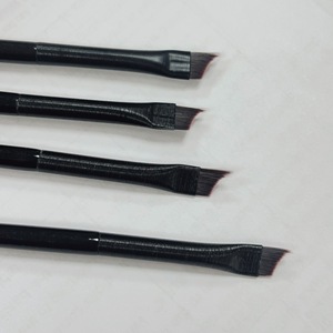 Pinceau à ongles oblique pour French manucure, pinceau <span class=keywords><strong>de</strong></span> <span class=keywords><strong>dessin</strong></span> pour sourire, nouveau modèle très vendu, en fibres synthétiques acryliques marron - Product Image 5