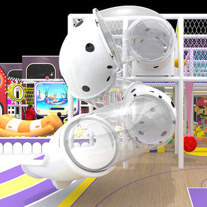 <span class=keywords><strong>Parc</strong></span> d'attractions intérieur populaire 2025, style forêt, centre de divertissement, toboggans pour enfants, piscine à balles, trampoline pour 50 à 200 enfants - Product Image 3