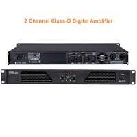 Güç sınıfı Td 1000 Watt Dj hoparlörler hibrid amplifikatör profesyonel
