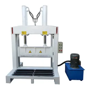 Mesin pemotong bale Plastik karet hidrolik QX-1200D/mesin pemotong blok karet keras/pemotong karet