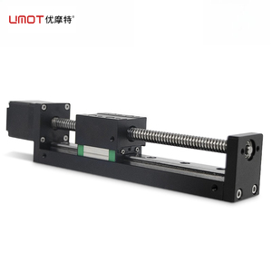 Umot trượt 30mm đột quỵ 50-400mm NEMA 11/14/17 bóng vít tuyến tính thiết bị truyền động mô-đun với vít dẫn 2/4/8/12mm dẫn vít đường sắt hướng dẫn - Product Image 4