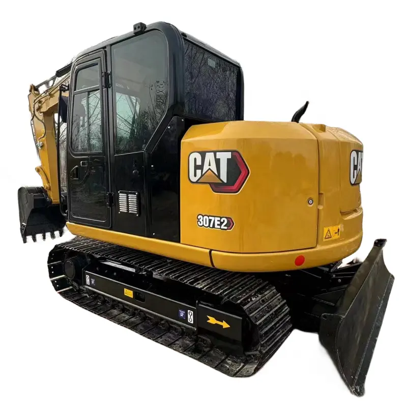 Satılık kullanılan kedi 307E2 ekskavatör kullanılmış ekskavatör kazıcı CAT307/7ton küçük paletli kullanılan kazıcı ekskavatörler