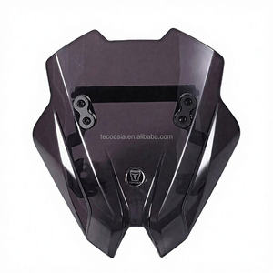 Pare-brise de moto TECO avec support en acier inoxydable et support de téléphone portable GPS pour Honda CB750 Hornet 750 2023-2024 - Product Image 2