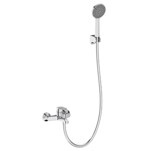 Rubinetto da Bagno JOMOO a Parete <span class=keywords><strong>con</strong></span> Due Uscite in Ottone e Acciaio Inox, Miscelatore per <span class=keywords><strong>Vasca</strong></span> <span class=keywords><strong>con</strong></span> Doccia in ABS - Product Image 2