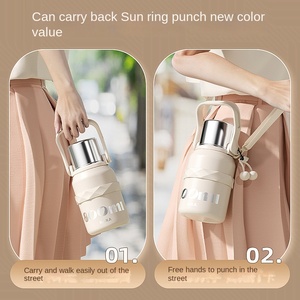 Vaso <span class=keywords><strong>de</strong></span> acero inoxidable 316 con aislamiento térmico inteligente personalizado, copa para el pelo <span class=keywords><strong>de</strong></span> gran capacidad para hombres y mujeres, regalos <span class=keywords><strong>de</strong></span> empresa - Product Image 5