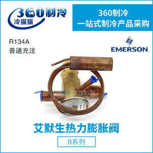 Vanne d'expansion thermique Emerson R407C R22 à équilibrage interne pour pompe à chaleur et climatiseur - Product Image 5