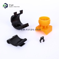 Pince de fixation en plastique en forme de U pour câbles, prix usine, produit plastique personnalisé