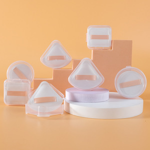 <span class=keywords><strong>Éponge</strong></span> de <span class=keywords><strong>maquillage</strong></span> triangulaire en PU hydrophile super douce et lavable pour fond de teint - Product Image 5