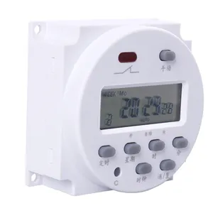 MC microcomputer NewType 220V Digital LCD Power Timer Programmable Time Switch Relay