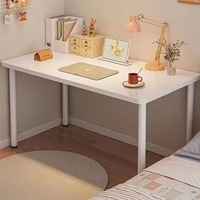 Bureau d'ordinateur moderne en bois, simple et très demandé, avec rangement, 80/100/120 cm, pour bureau à domicile et tables de salle à manger, écologique