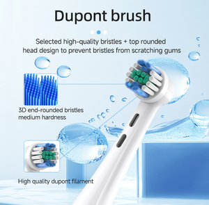Cabezales de repuesto para cepillos de dientes eléctricos de alta densidad, anti-tartar, de calidad profesional y envío rápido, para la serie IO - Product Image 2