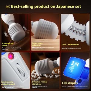 इलेक्ट्रिक मालिश स्टिक वयस्क अनुकूलित वाटरप्रूफ सेक्स खिलौना वाटरप्रूफ वयस्क वाइब्रेटर wand usb रिचार्जेबल वयस्क खिलौना - Product Image 2