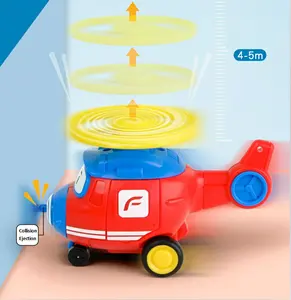 Мультфильм вертолет тянуть самолет игрушка бамбуковая игрушка стрекоза