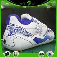 Nouveau design de ballons gonflables géants en PVC en forme de chaussures, pour la publicité extérieure, chaussures de course gonflables pour la promotion de marque