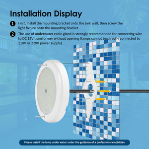 <span class=keywords><strong>Ampoule</strong></span> <span class=keywords><strong>LED</strong></span> pour <span class=keywords><strong>piscine</strong></span> PAR56, compatible avec les niches <span class=keywords><strong>Astral</strong></span> Pool, remplie de PC, étanche IP68, super fine, RGBW, 12V, dimmable, éclairage de <span class=keywords><strong>piscine</strong></span> - Product Image 4