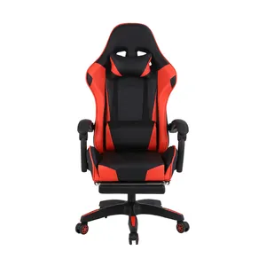 Gratis Monster Lederen Executive Ergonomische Onderdelen Sex Bezoeker Luxe 200Kg Wielen Mesh Massage Boss Fauteuil Bureaustoel