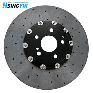 Disque de frein en céramique carbone avant Hsingyik Long Life OE 2124210512 pour <span class=keywords><strong>Mercedes</strong></span> Benz C63 Amg GT CLS 63S - Product Image 1