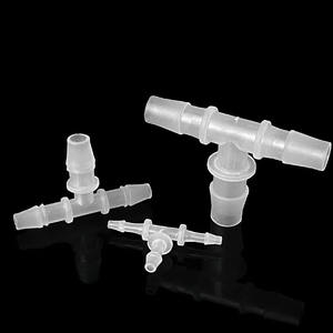 <span class=keywords><strong>2</strong></span>-3-2MM Acoplamento de Mangueira Médica 3-Way Igual Redutor <span class=keywords><strong>Tubing</strong></span> Barb Tee Joint Pequeno Plástico Farpado Conectores Tubo T Pipe Fittings - Product Image 3